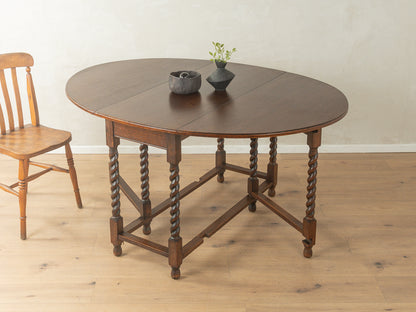 1920s gateleg dining table