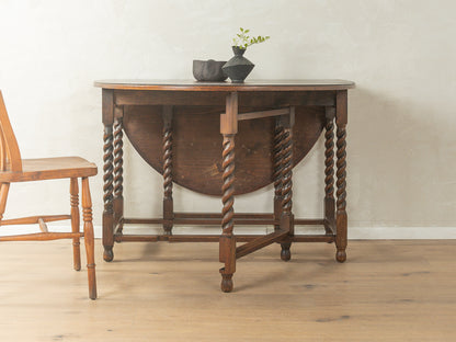 1920s gateleg dining table
