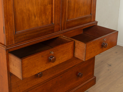 1840er Jahre Linen Press Wäscheschrank