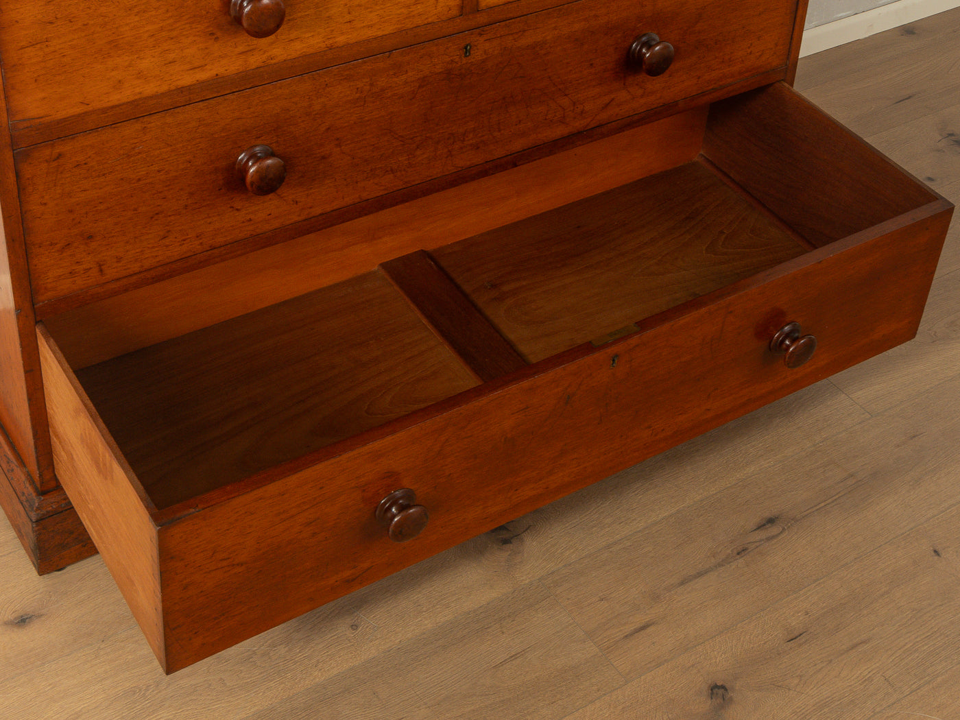 1840er Jahre Linen Press Wäscheschrank