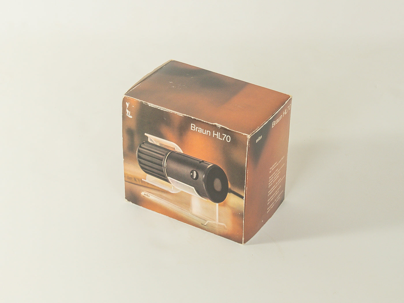 HL70 table fan, Reinhold Weiß & Jürgen Greubel, Braun – MCF Select