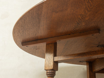 Viktorianischer Gateleg Esstisch, um 1890