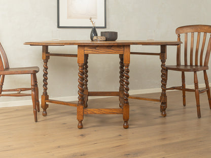 Viktorianischer Gateleg Esstisch, um 1890