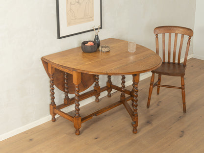 Viktorianischer Gateleg Esstisch, um 1890