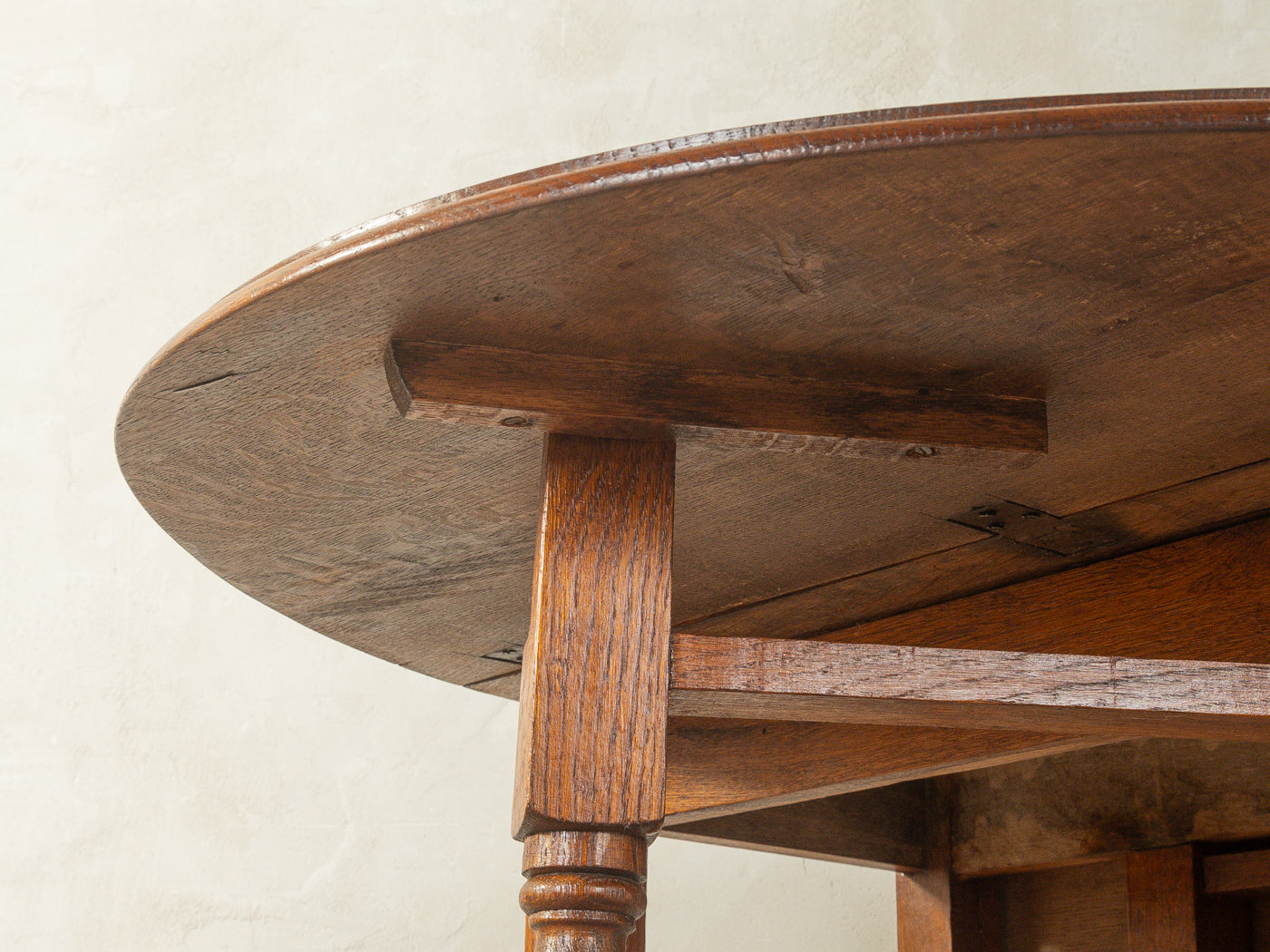 Viktorianischer Gateleg Esstisch, um 1890