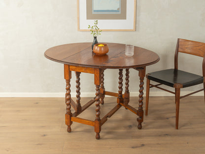 Viktorianischer Gateleg Esstisch, um 1890