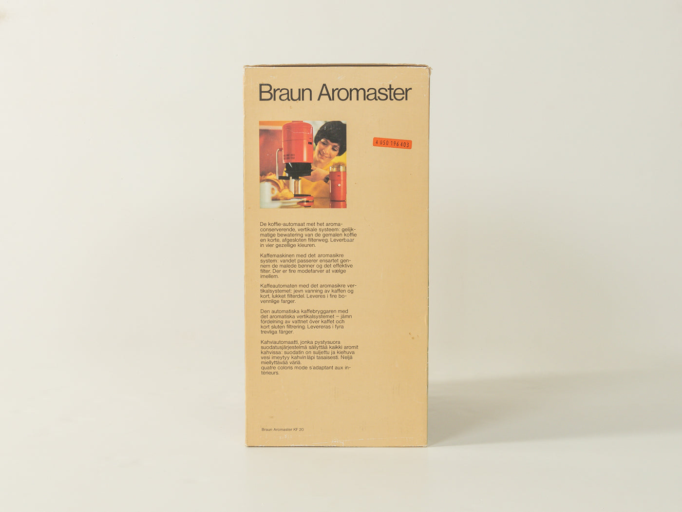 Braun KF 20 Aromaster Coffee Maker, Florian Seiffert