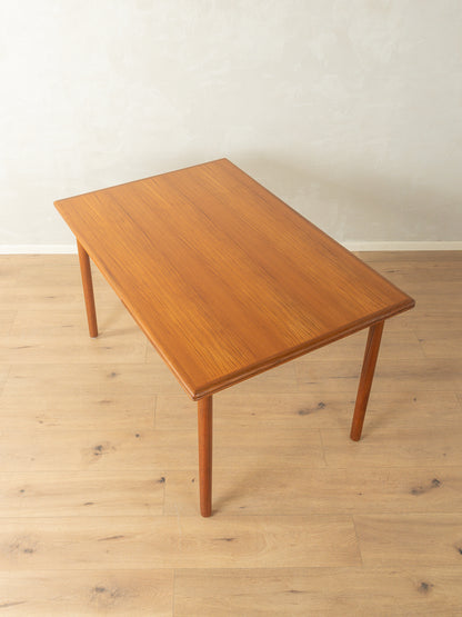 1960s Dining table, Poul Hundevad