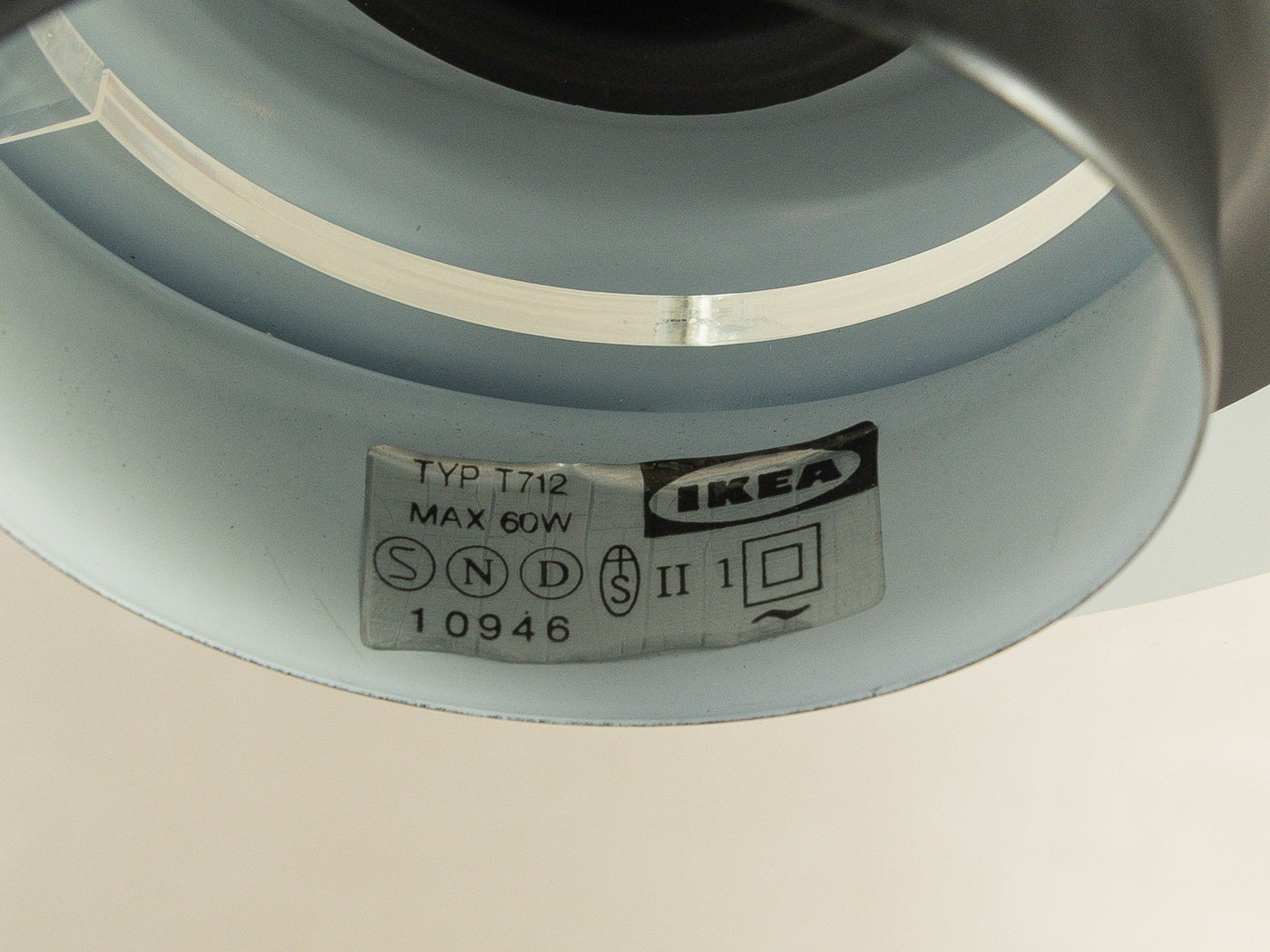 Space Age Ceiling Lamp, IKEA T712