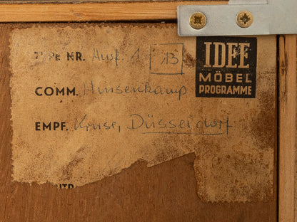 1950er Jahre Sekretär, Oldenburger Möbelwerkstätten