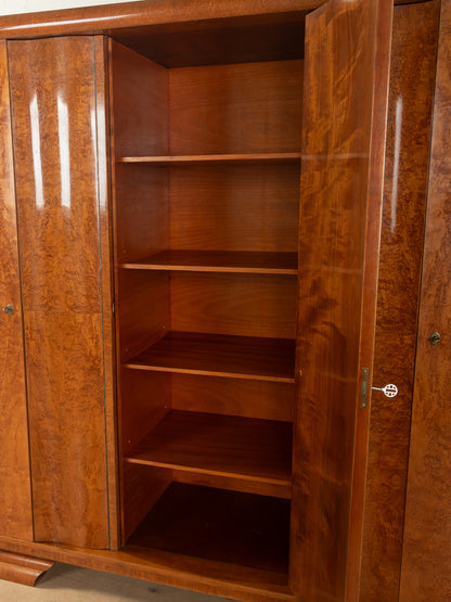 Art déco Kleiderschrank