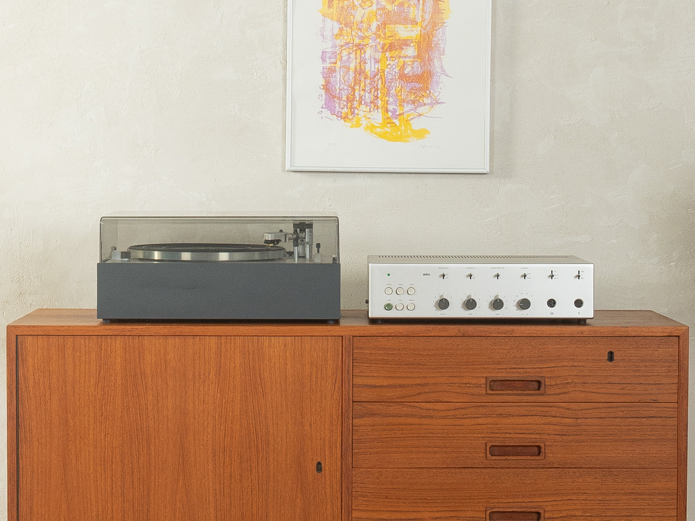 BRAUN Hi-Fi-System CSV 500 und PS 600