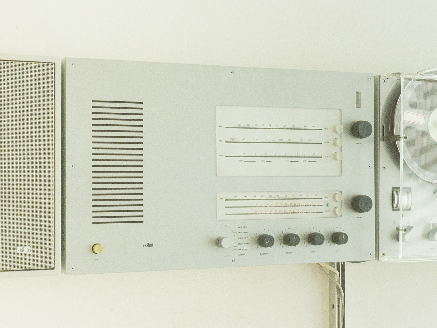 Braun Wandanlage, Dieter Rams