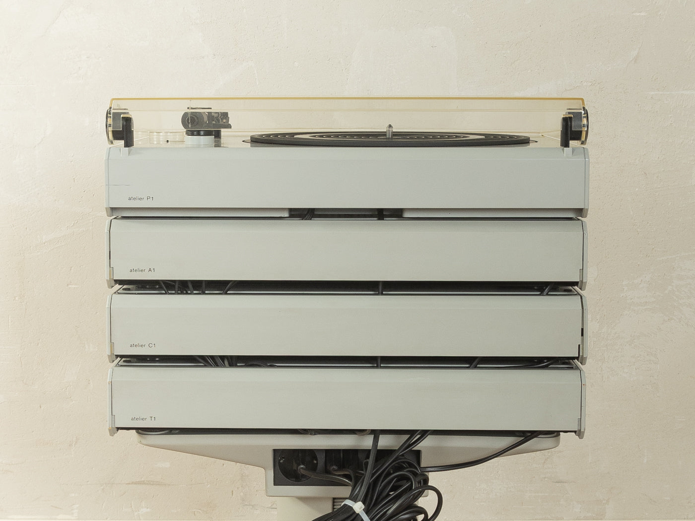 BRAUN "Atelier" Stereoanlagensystem, Dieter Rams