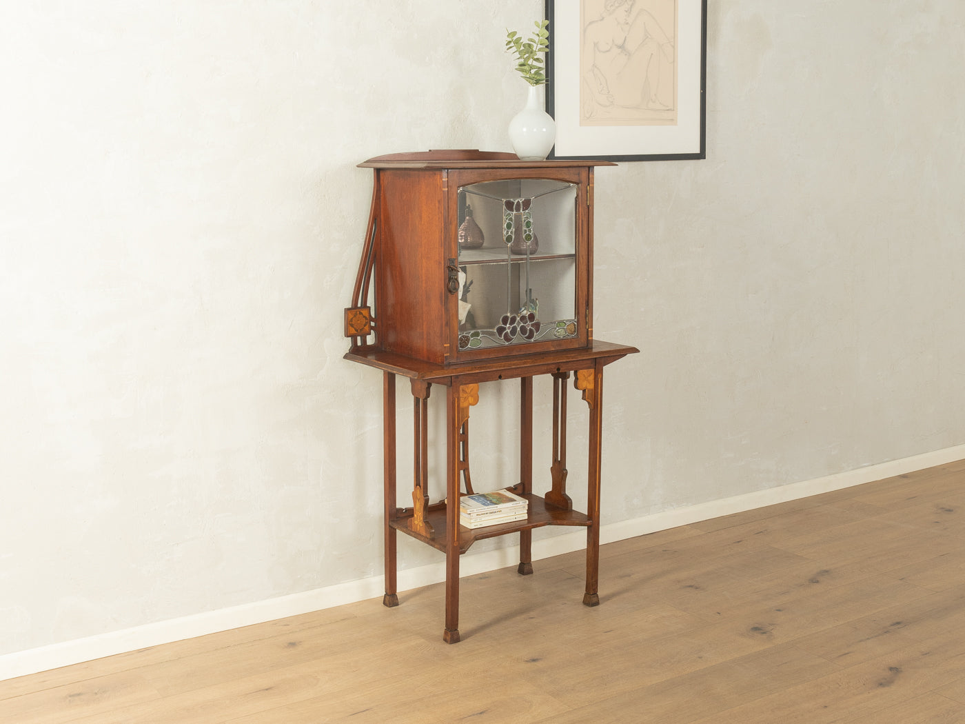 1900er Jahre Jugendstil Vitrine - Bild 6