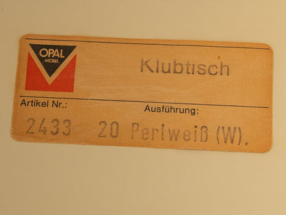 1970er Jahre Beistelltisch, Opal Möbel - Bild 2