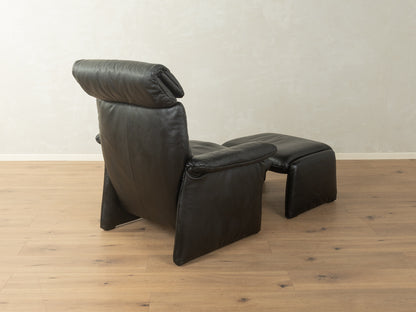 1980er Jahre Sessel mit Fußhocker, COR
