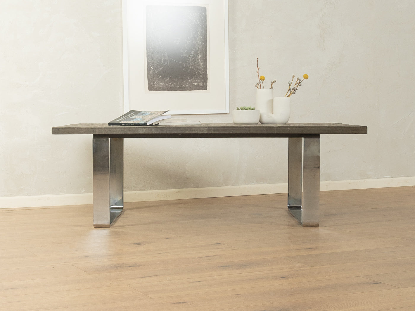 Brutalismus Couchtisch, Peter Draenert - Bild 5