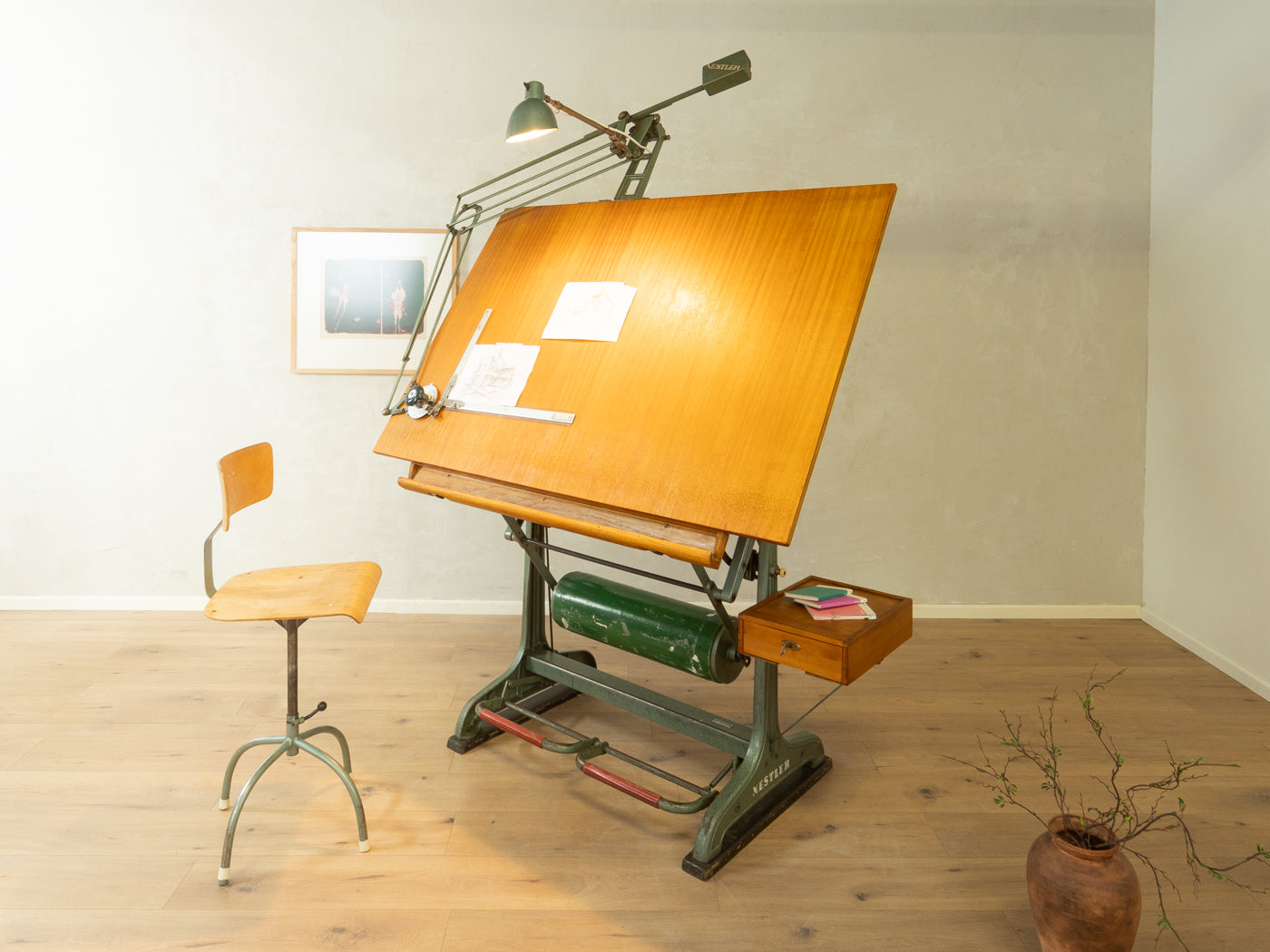 1950er Jahre Zeichentisch, Nestler - Bild 15