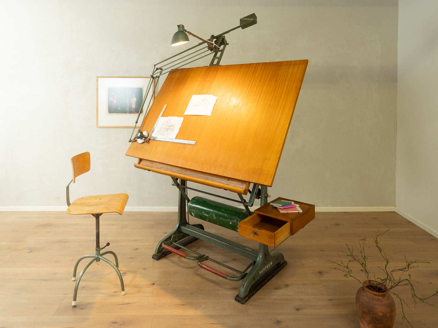1950er Jahre Zeichentisch, Nestler - Bild 16