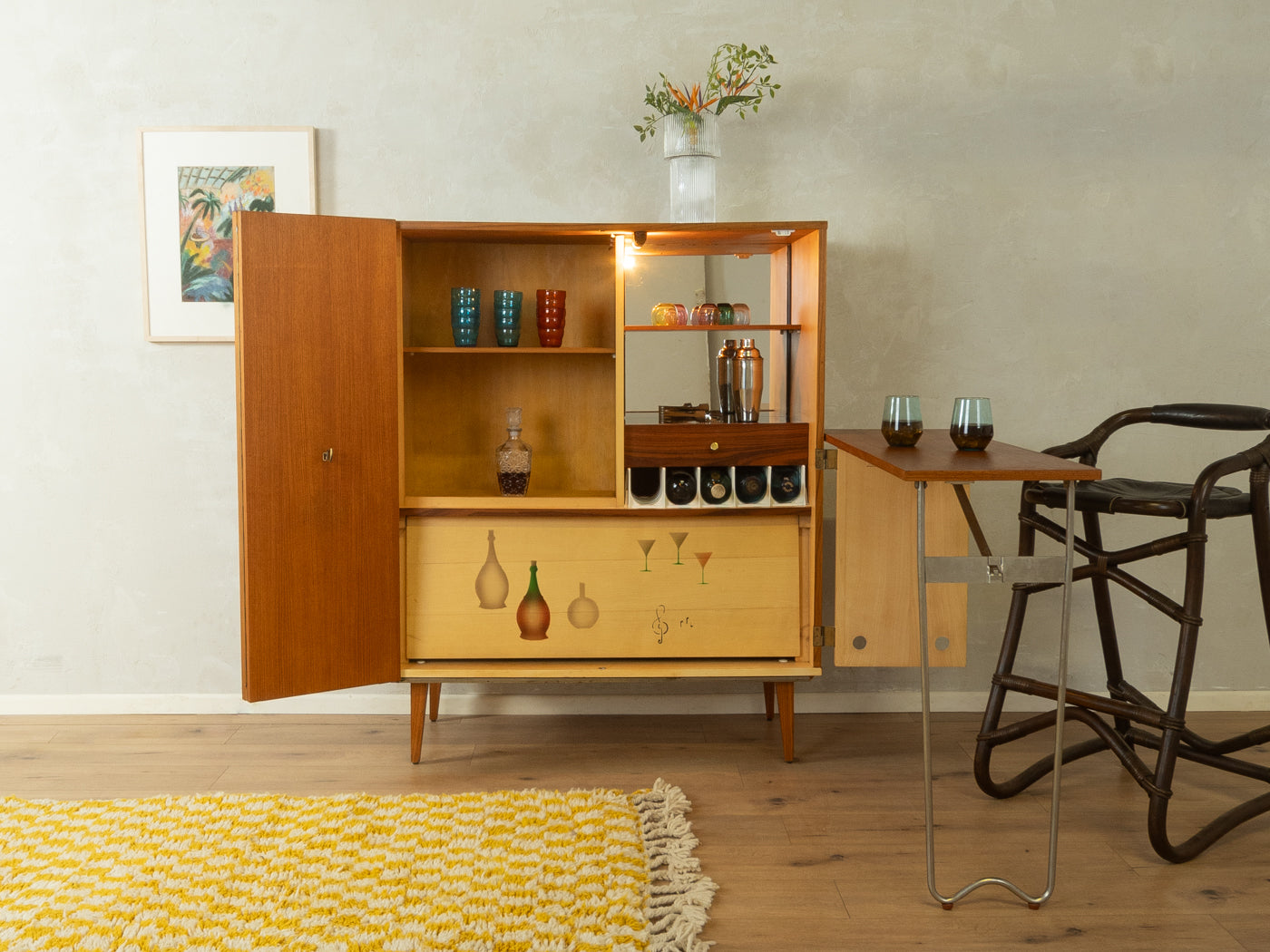 Mid-Century Barschrank - Bild 14