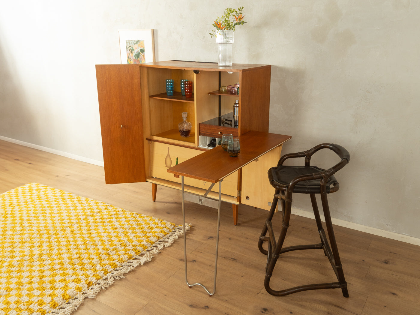 Mid-Century Barschrank - Bild 16