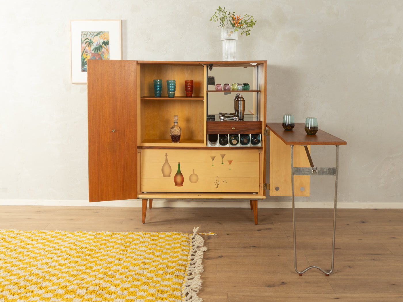 Mid-Century Home Bar