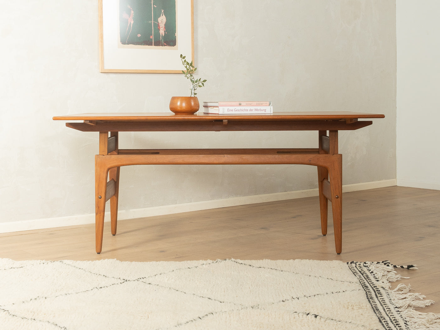 Buy Mid-Century Trioh Coffee Table 1960s Adjustable Height | MCF