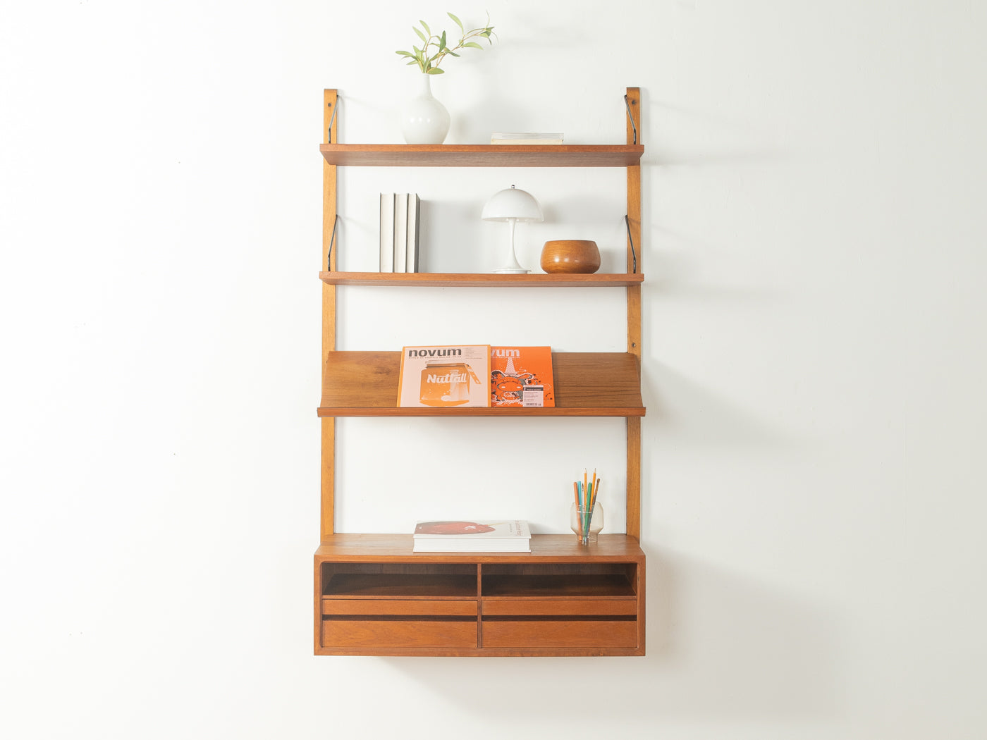 1950er Jahre Wandregal, Poul Cadovius - Bild 2