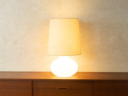 1970er Jahre Tischlampe, Heinz Josef Ohm, Glashütte Limburg