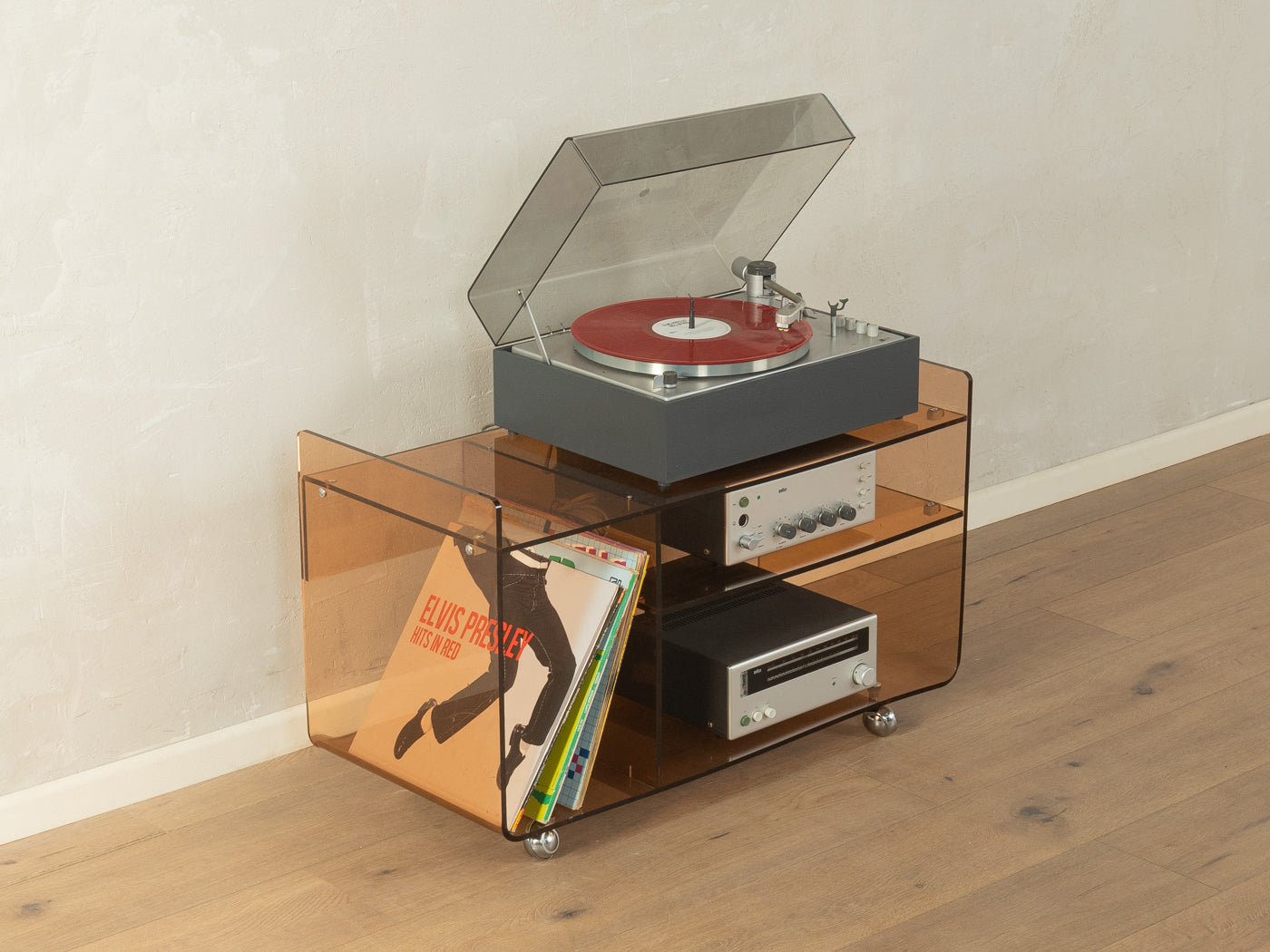 1970er Jahre Acryl Hi-Fi Rack - Bild 1