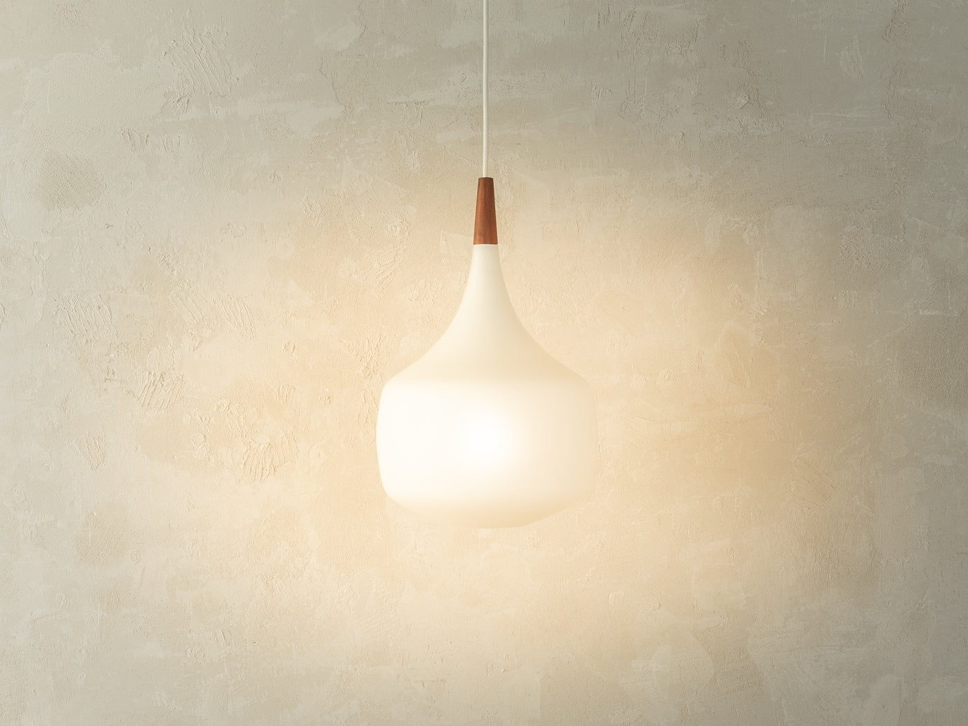 1960s Ceiling Lamp by Uno & Östen Kristiansson, Height 40 cm