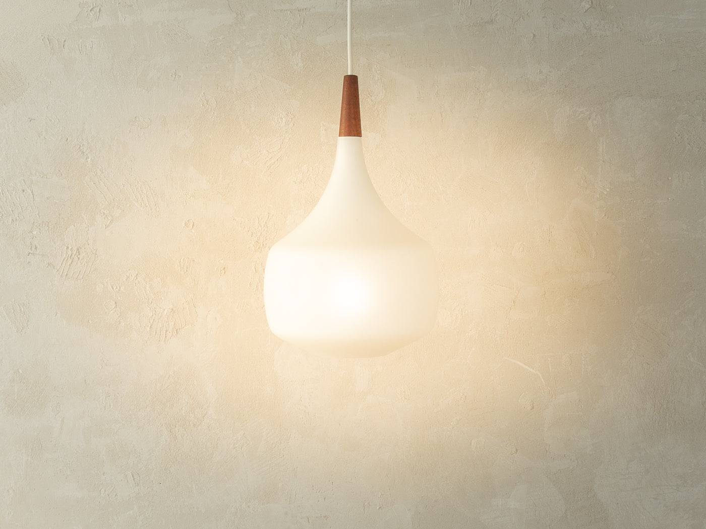 1960er Jahre Deckenlampe, Uno & Östen Kristiansson, Höhe 34 cm