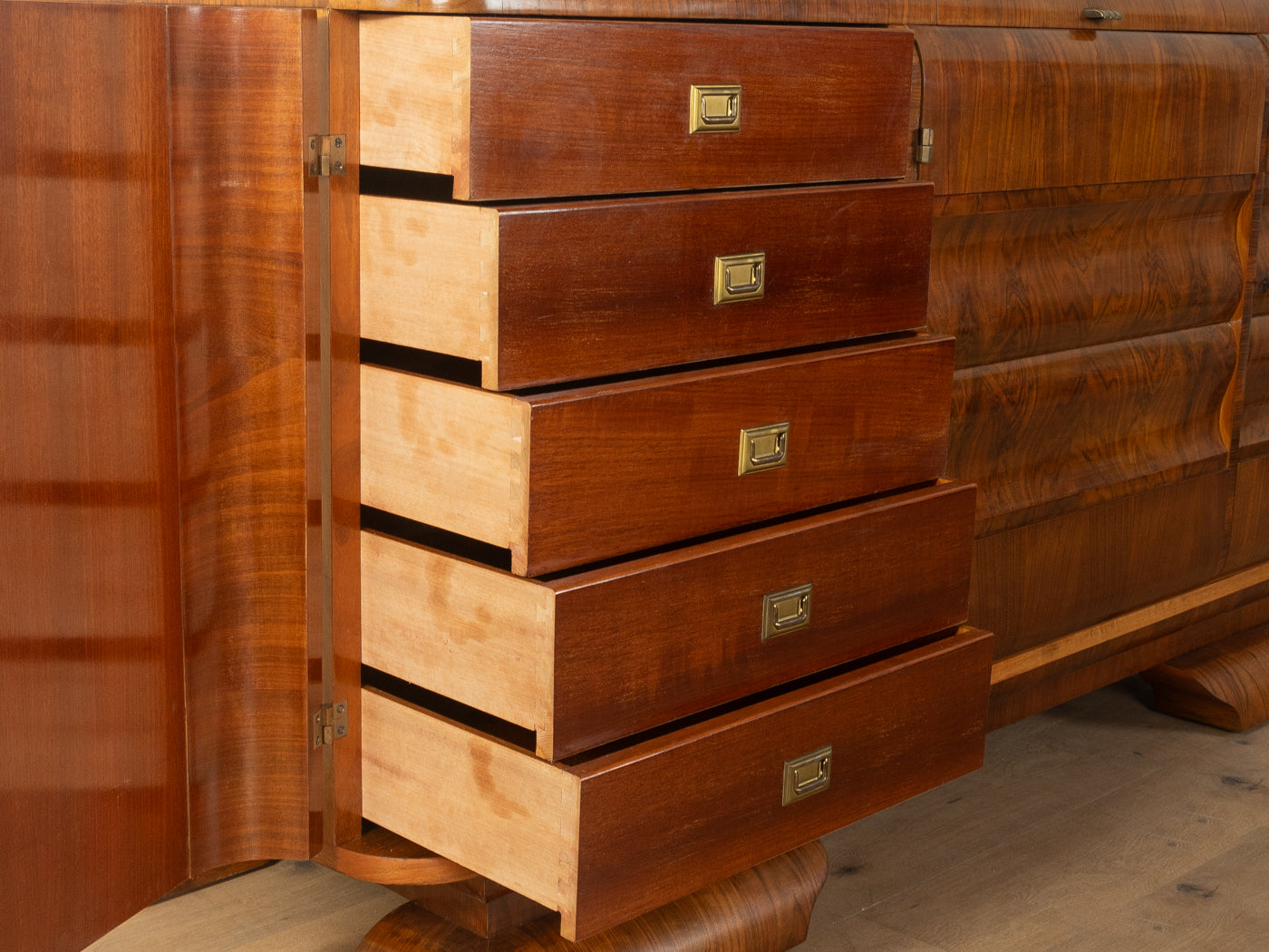 1920er Jahre Art déco Sideboard