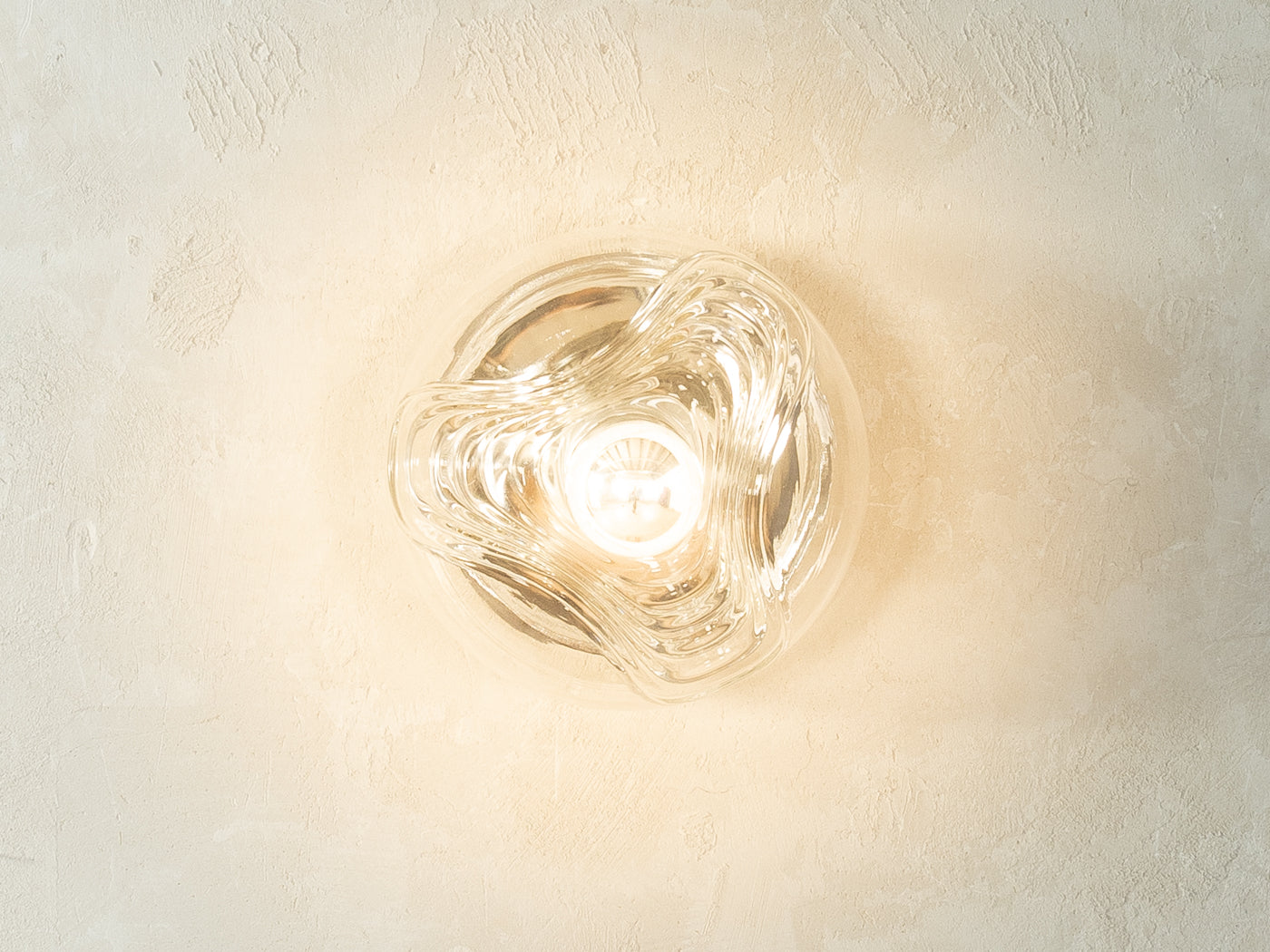 1970s WAVE Wall Lamp, Peill & Putzler
