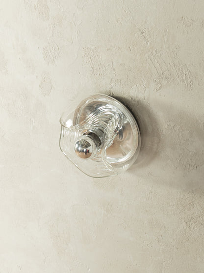 1970s WAVE Wall Lamp, Peill & Putzler