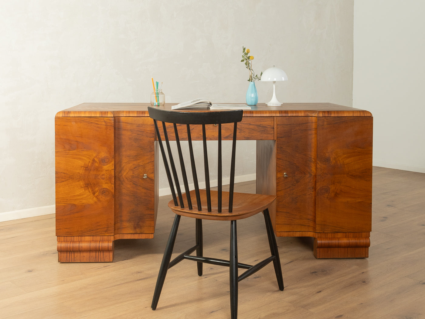 1930er Jahre Art Déco Schreibtisch - Bild 3