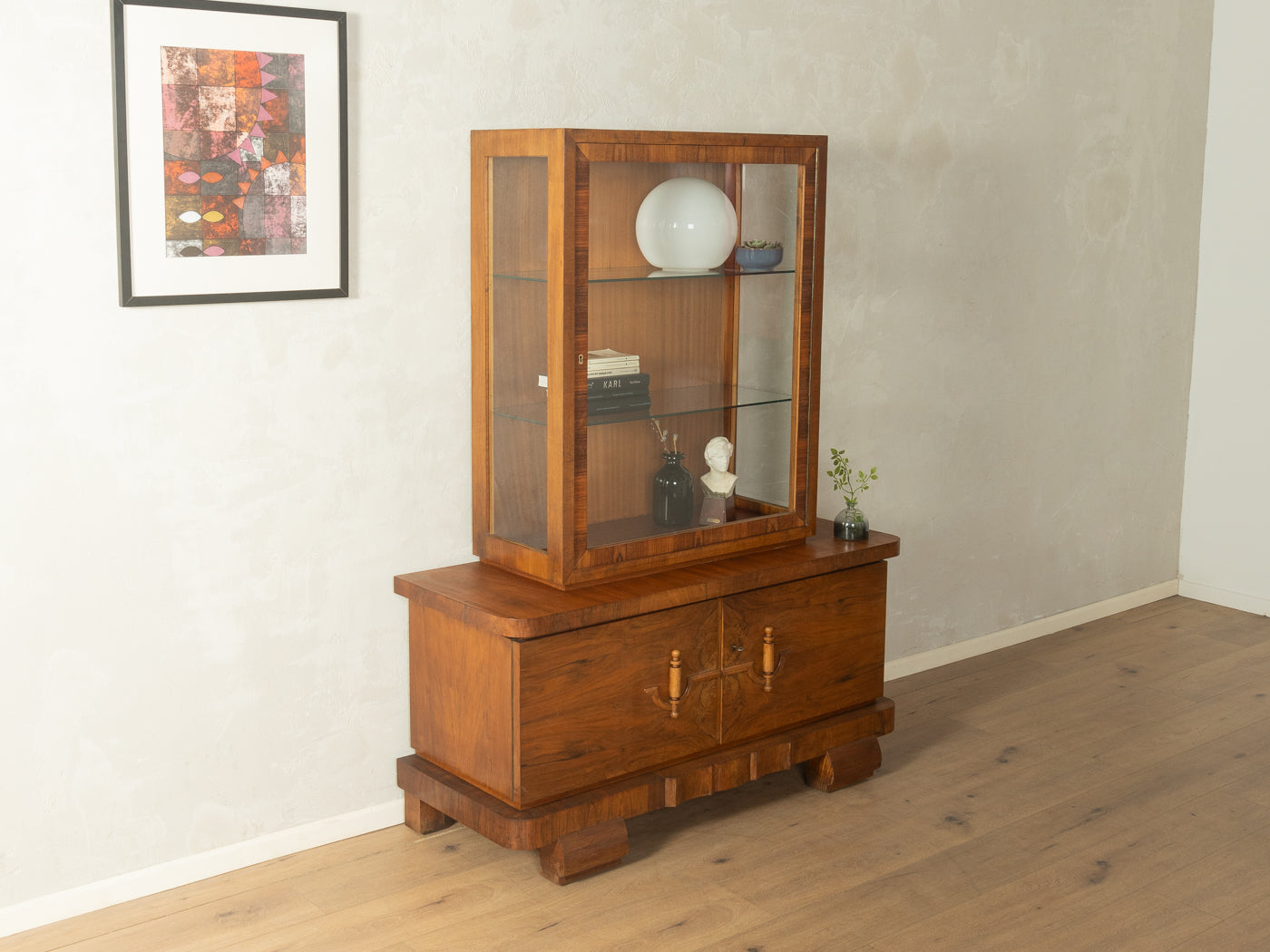 1920s Art Deco Display Cabinet