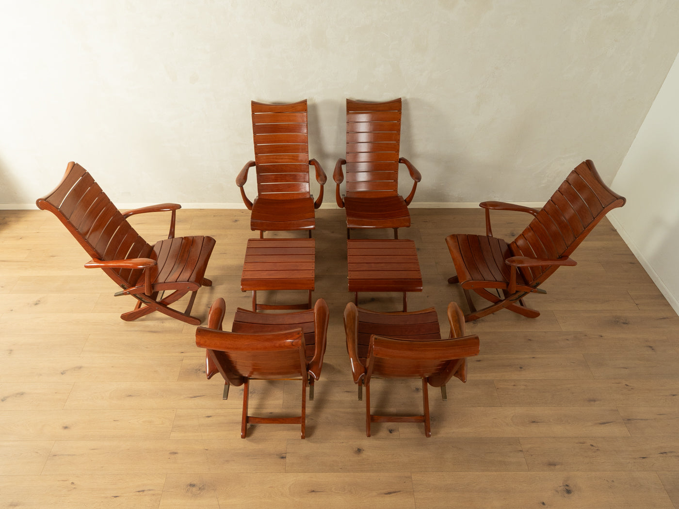 1980s garden furniture set, Triconfort
