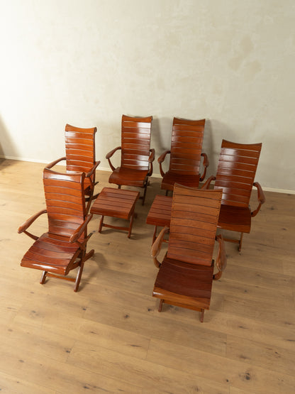 1980s garden furniture set, Triconfort