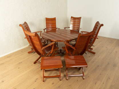 1980s garden furniture set, Triconfort