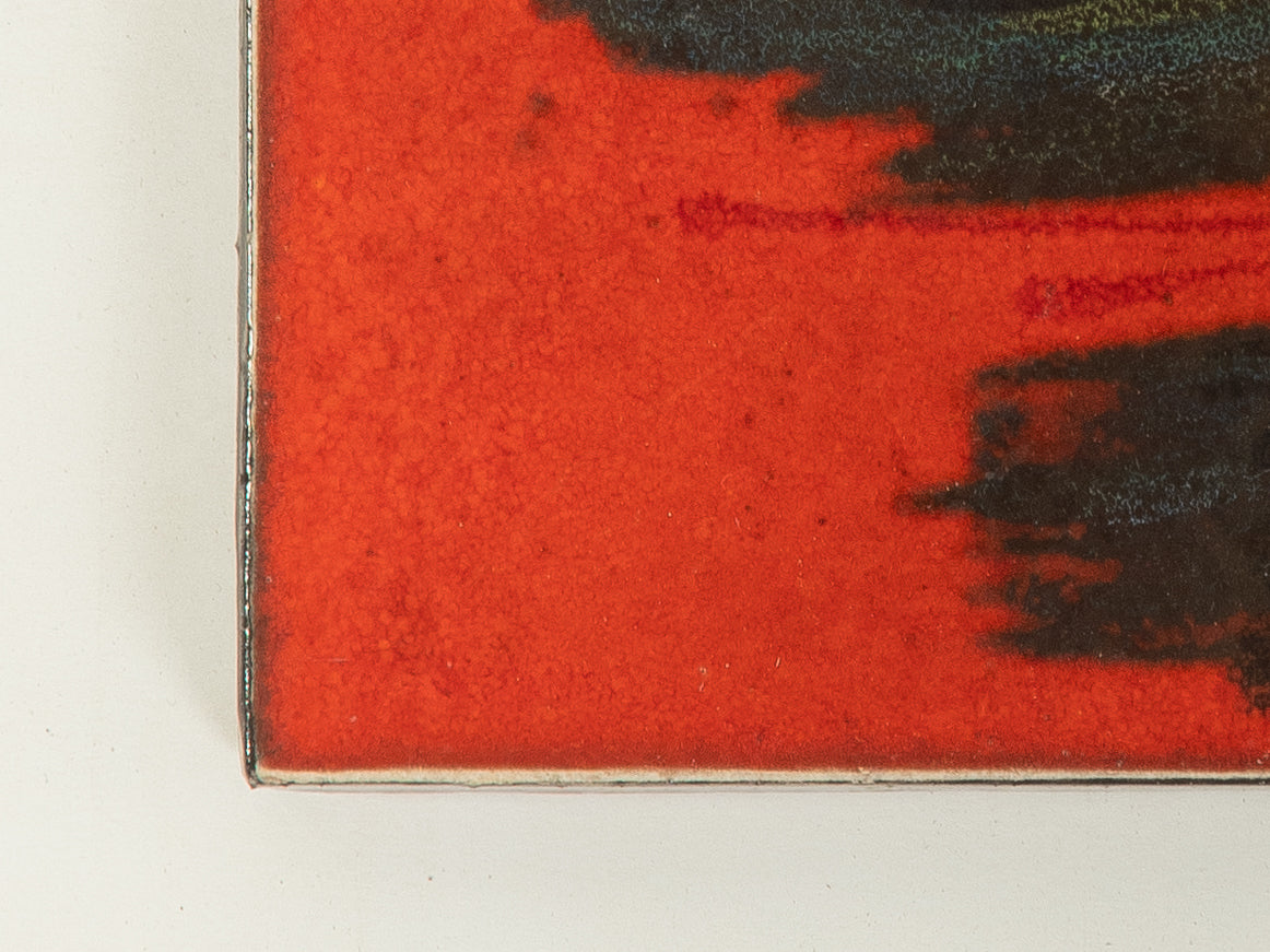Ceramic wall hanging, 1960s, 37cm x 49cm