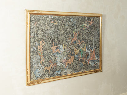 Acrylgemälde im Ubud Stil von C. Manggih