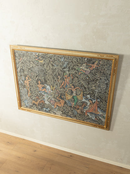 Acrylgemälde im Ubud Stil von C. Manggih