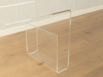 1960s Magazine rack, acrylic