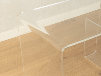 1960s Magazine rack, acrylic