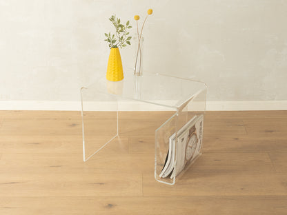 1960s Magazine rack, acrylic