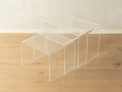 1960s Acrylic Side Tables