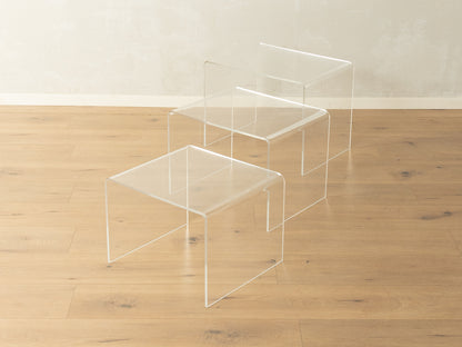 1960s Acrylic Side Tables