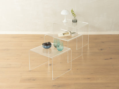 1960s Acrylic Side Tables